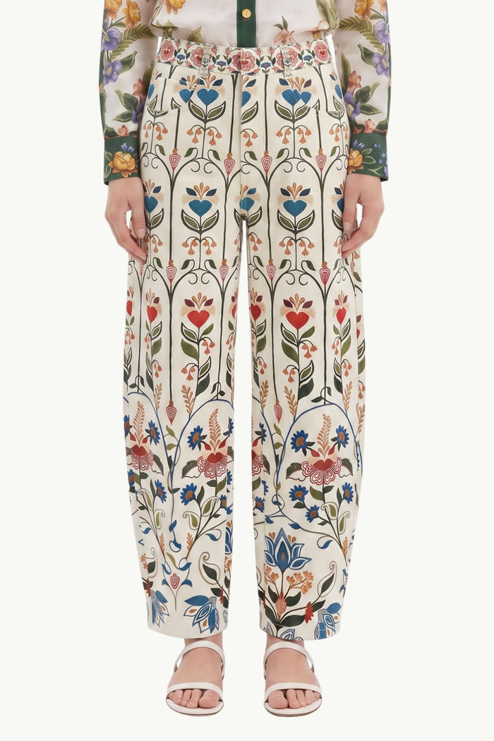 Fraga Print Pants  Donna Farm Rio
