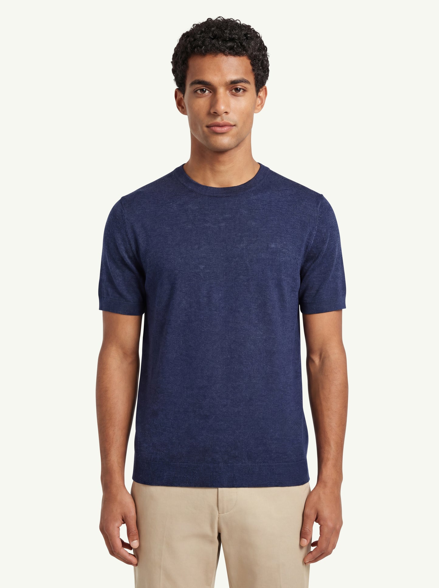  Filippo De Laurentiis T-shirt Mc Fit Dritto Blu - 3