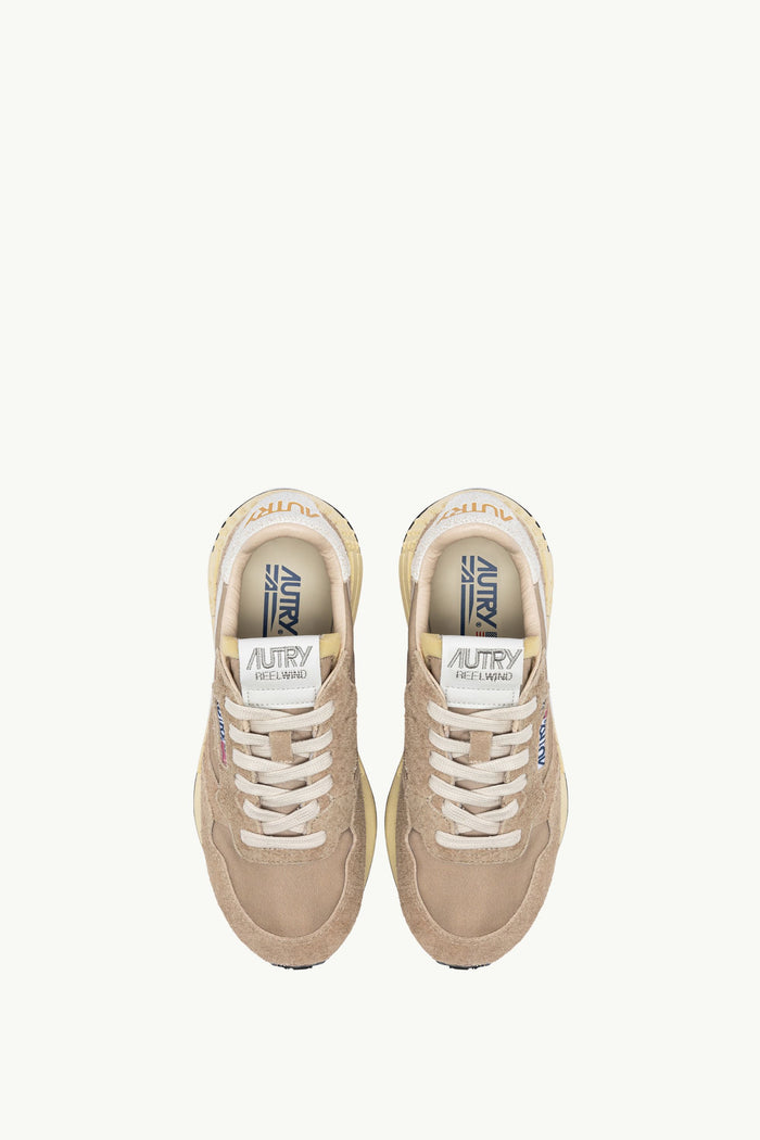 Autry Sneakers Reelwind Low Wom Nilon Crack Beige - 5