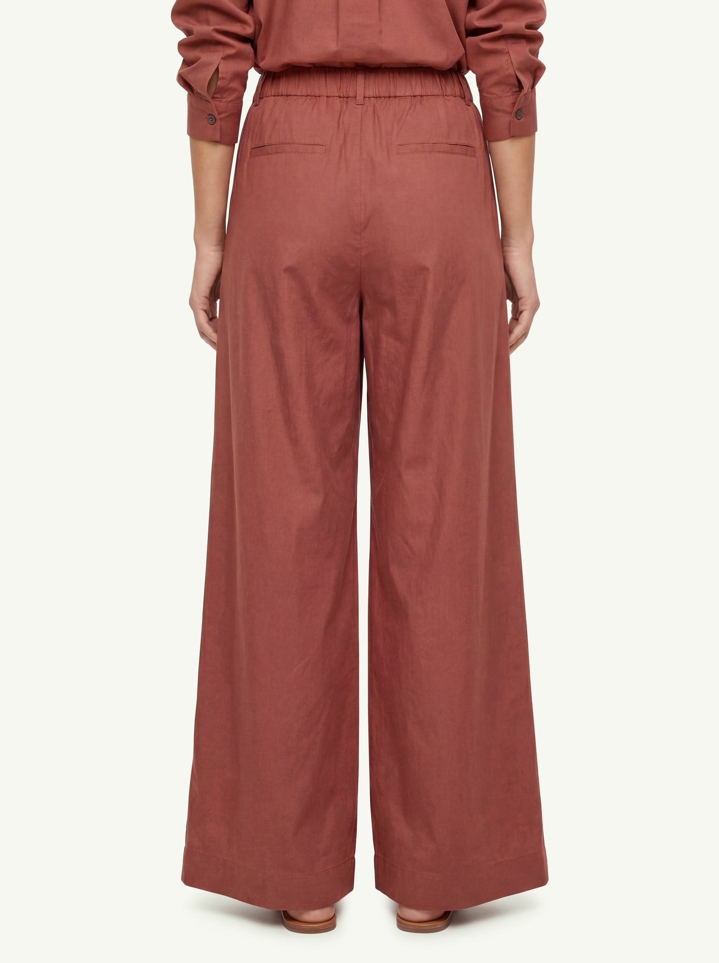  Peserico Pantalone Raso Leggero Rosso - 2