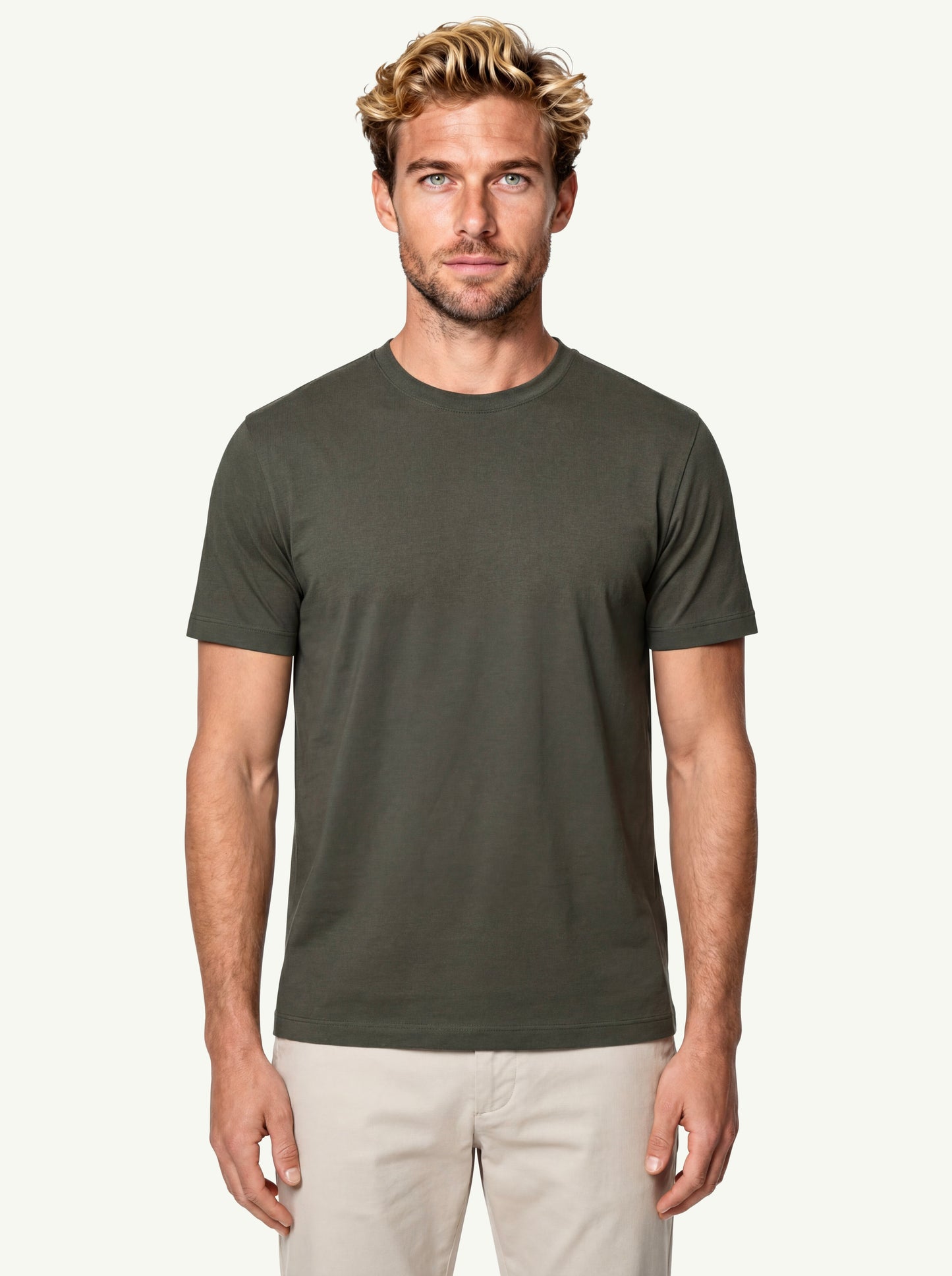 Zanone T-shirt Mc Verde - 1
