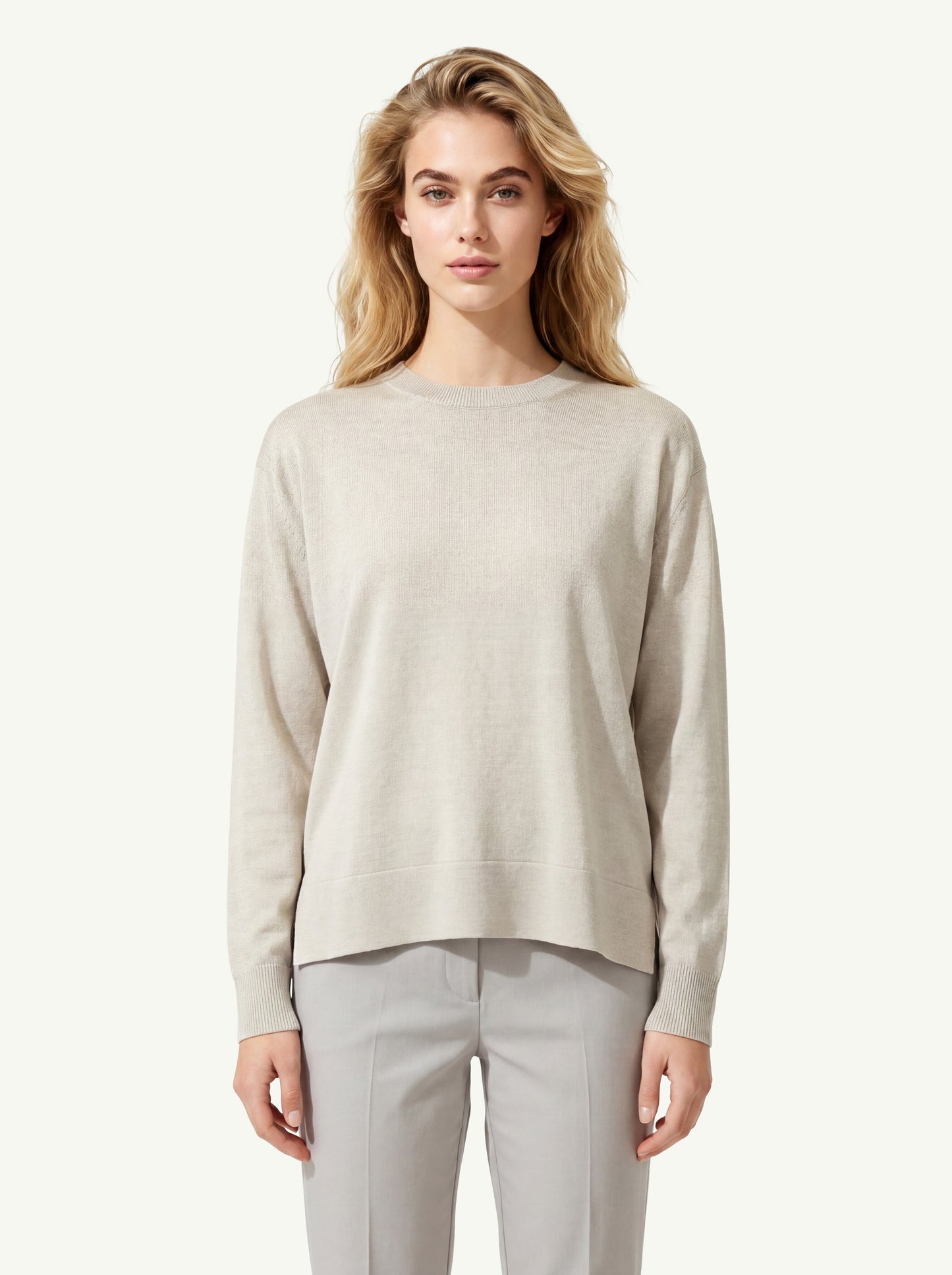  Max Mara S Maglia Beige - 3