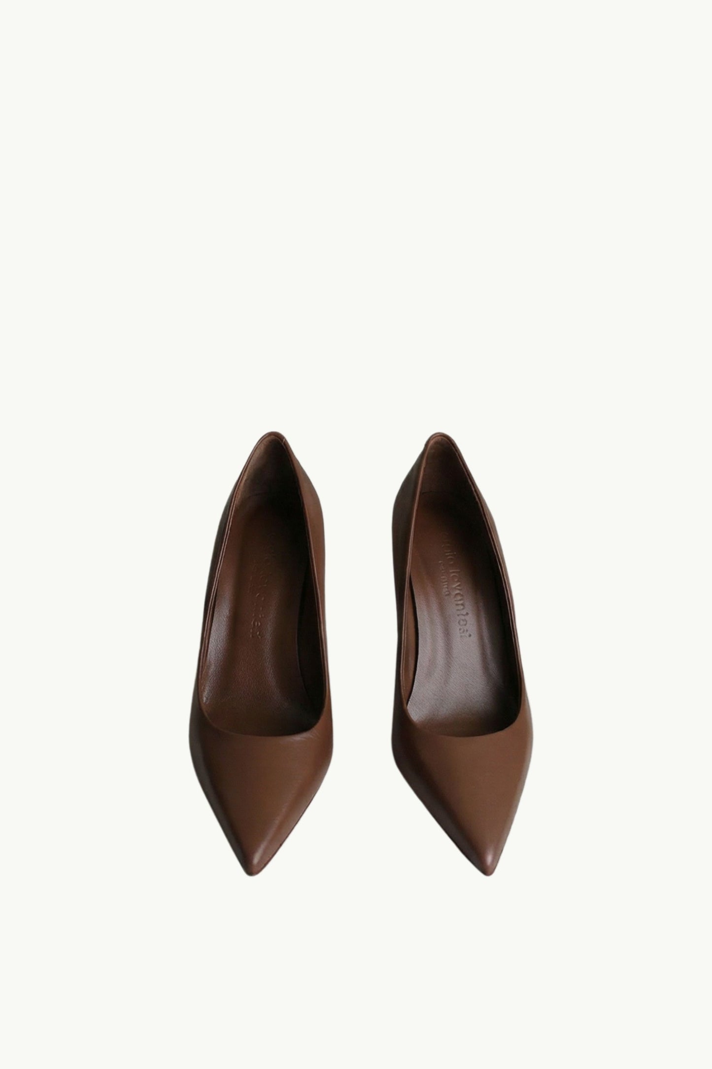  Sergio Levantesi Women's Decollete Marrone - 3