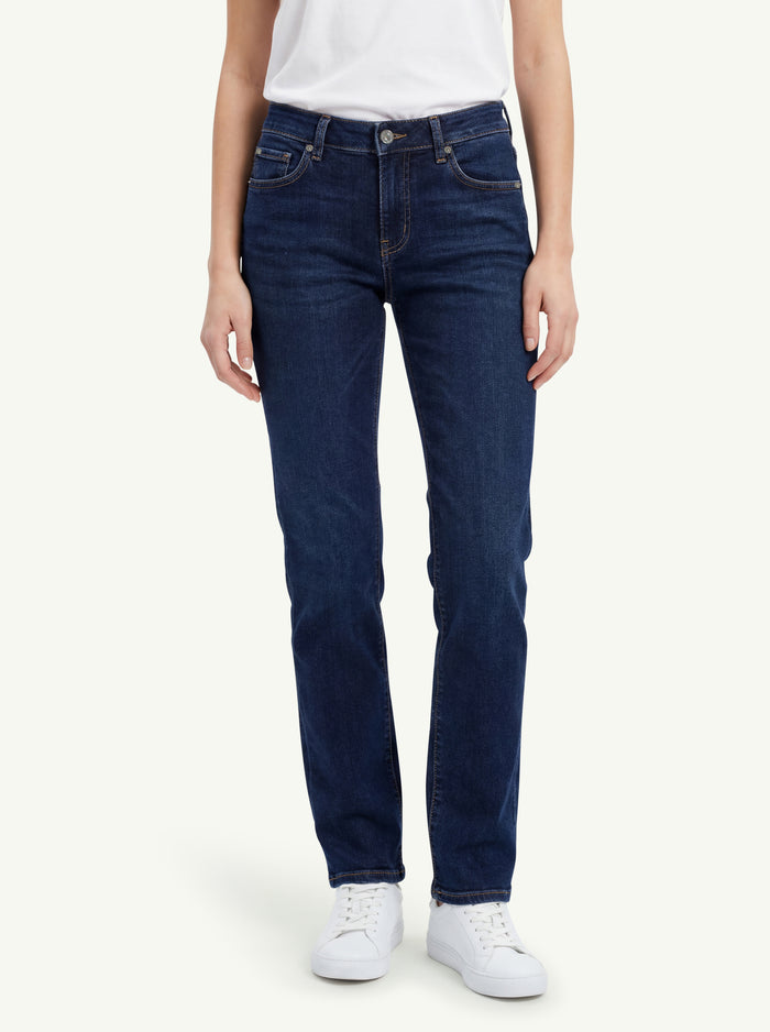  7 For All Mankind Jeans Calie Straight Bluecrest Blu - 1