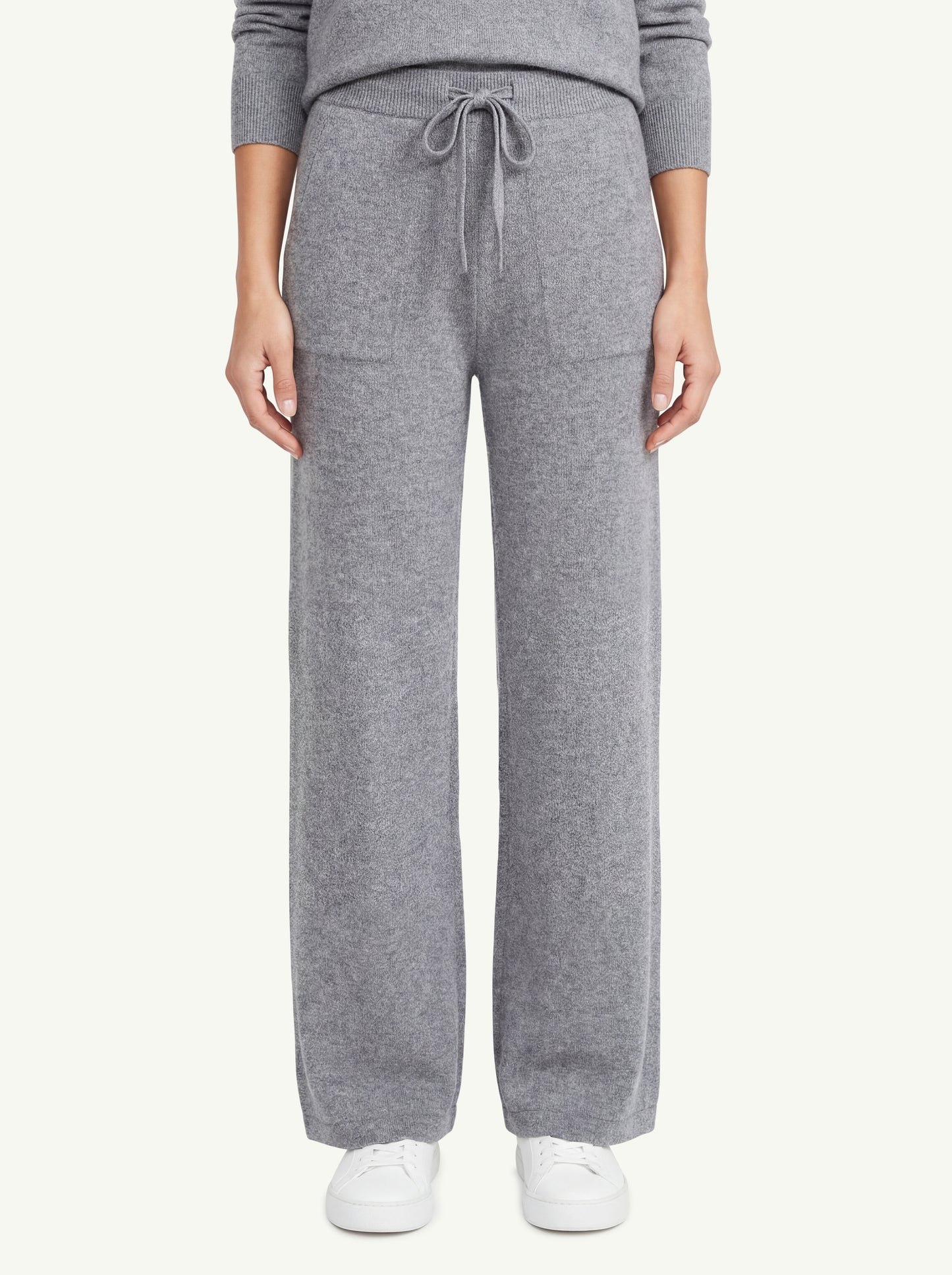  Max Mara S Pantalone In Maglia Grigio - 1