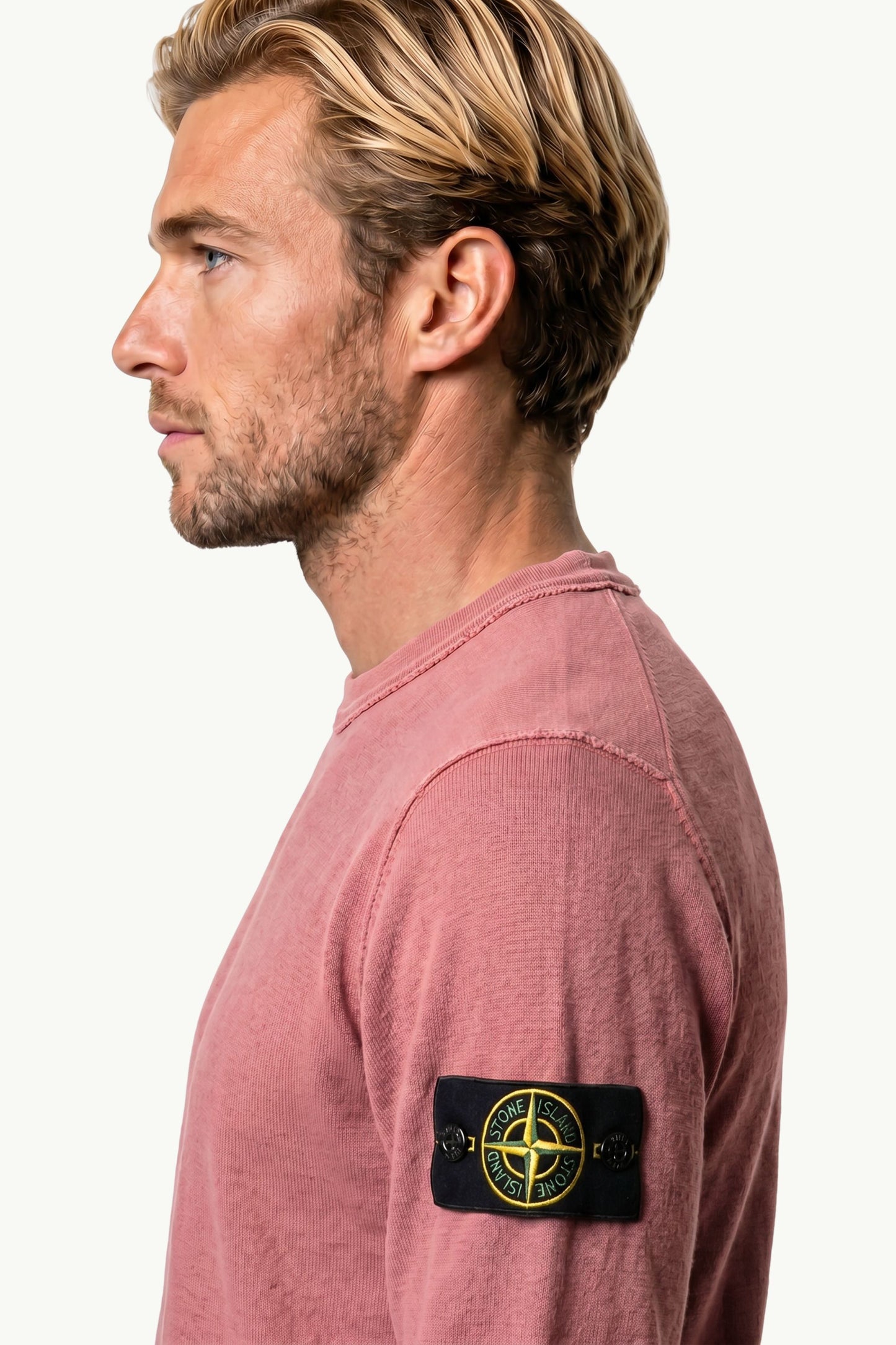  Stone Island Sweatshirt Rosa - 3