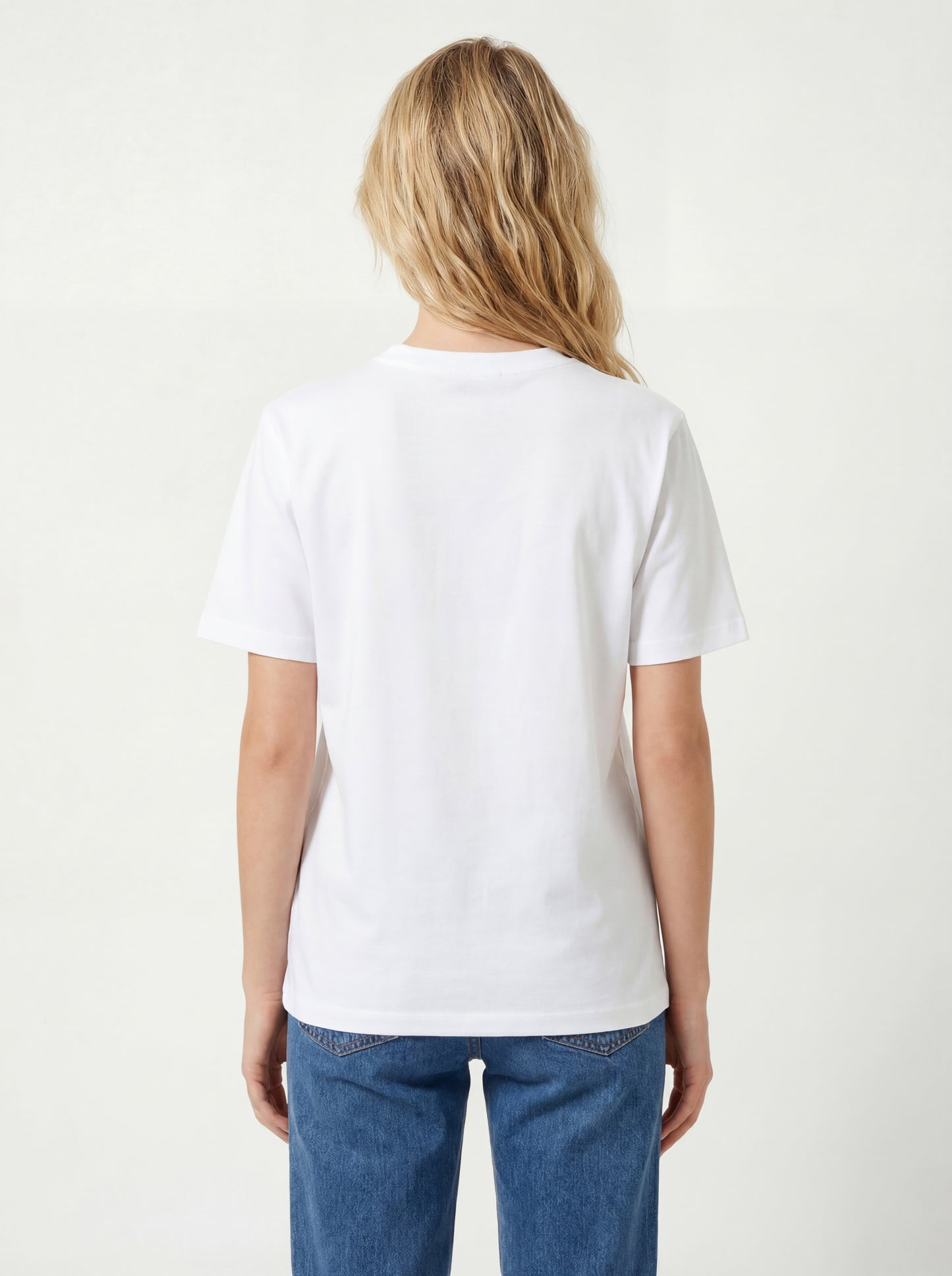  Giada Benincasa Heart Patch Tee Shirt Bianco - 2