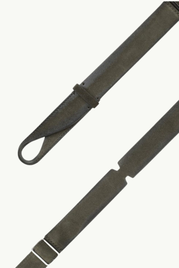 Cintura Nobuckle Suede In Camoscio E Tessuto  Uomo Orciani-2