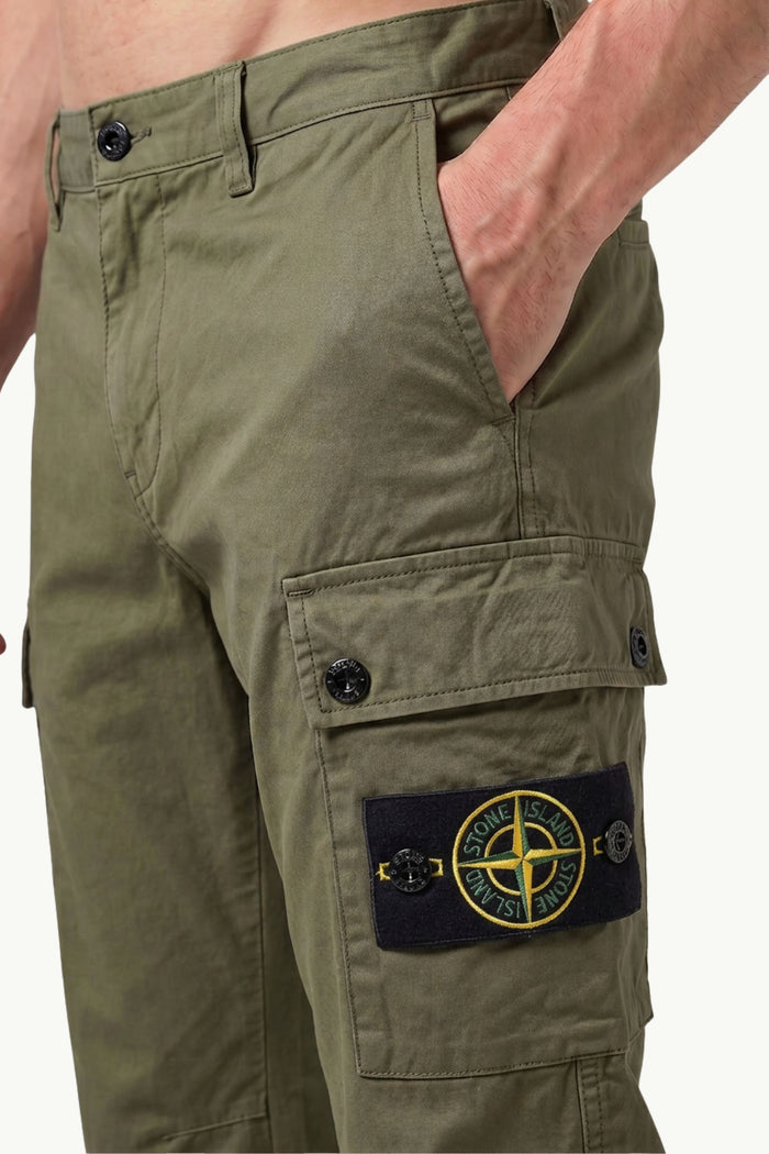  Stone Island Trousers Verde - 5