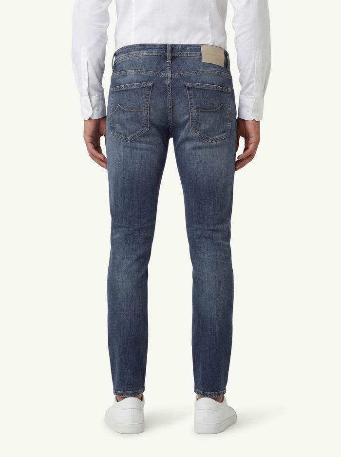 Jeans Scott Cropped Slim Fit  Uomo Jacob Cohen-2