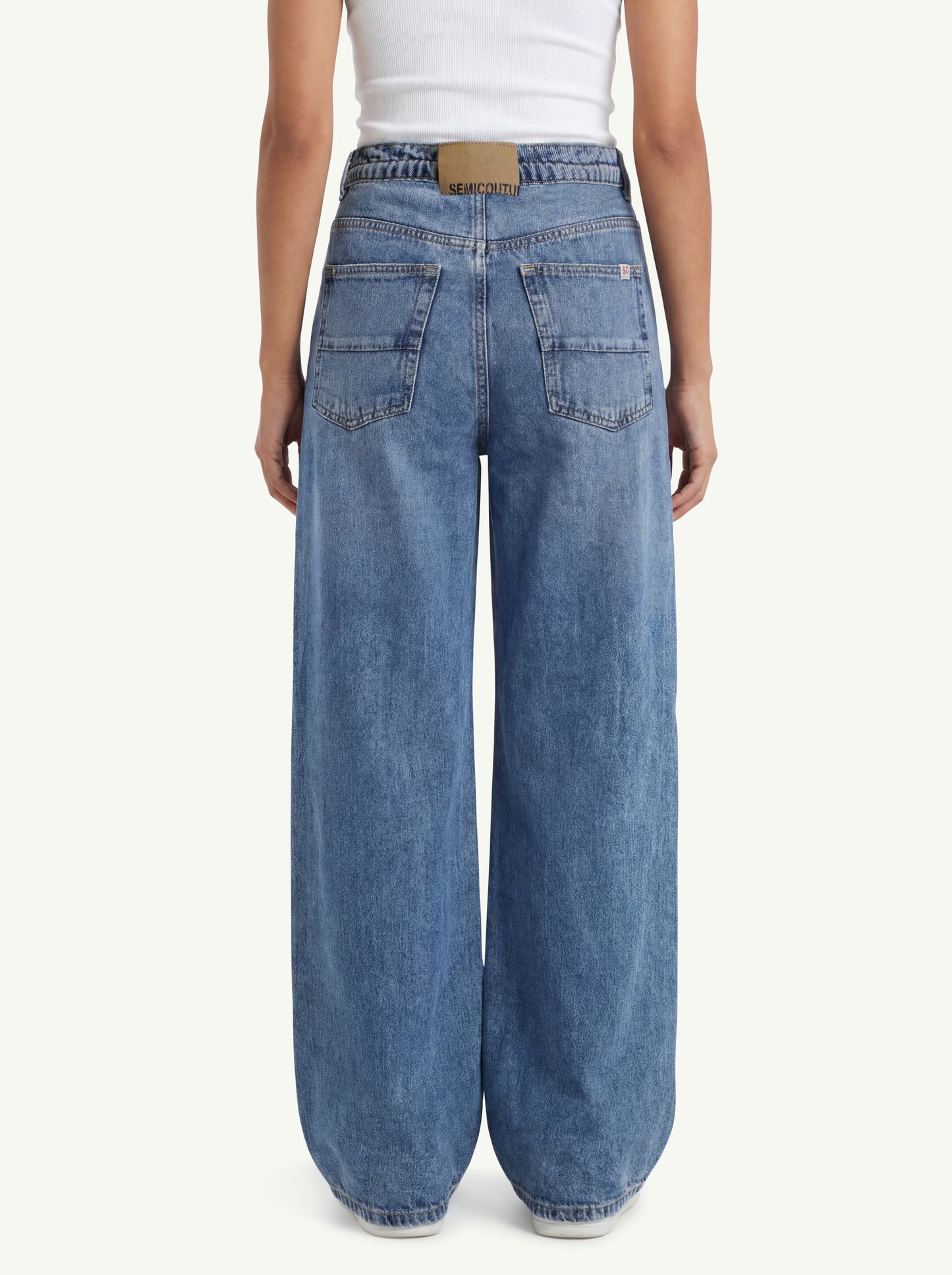  Semi-couture Pantalone Gema Blu - 2