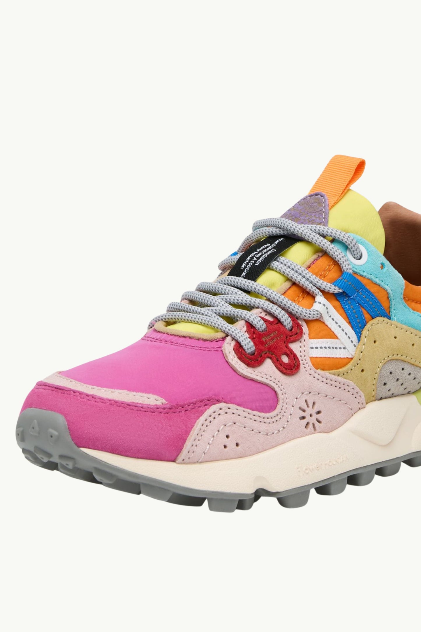  Flower Mountain Sneakers Suede Nylon Multicolor - 2
