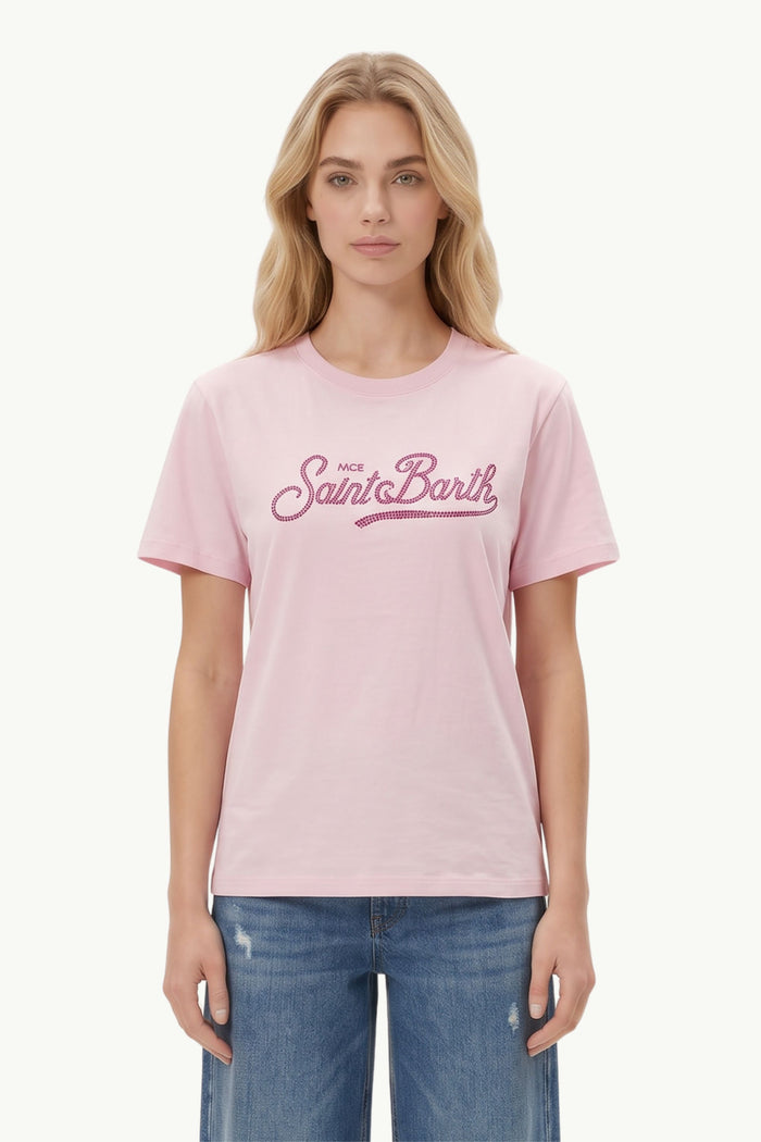 Cotton T Shirt  Donna Mc2 Saint Barth