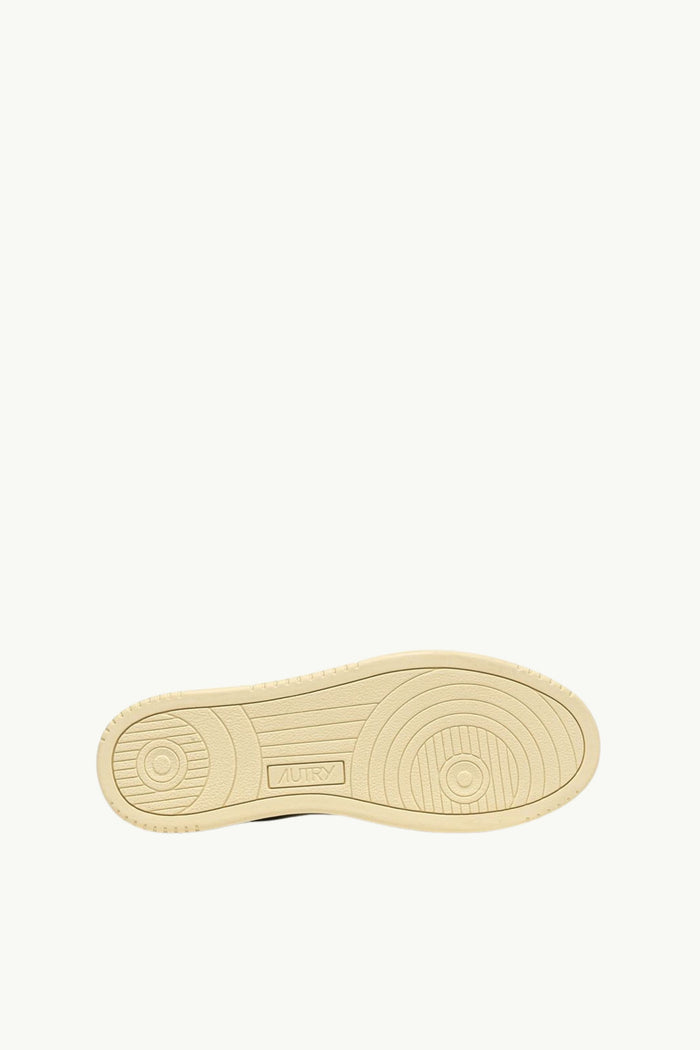  Autry Medalist Low Man Soft Leat Suede Bianco - 5