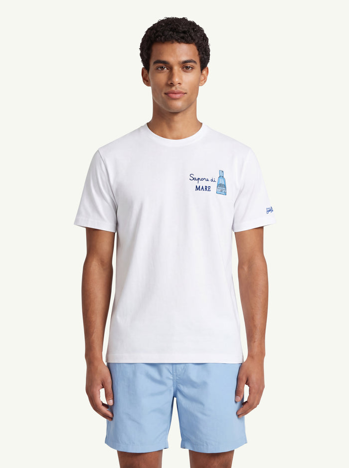 T-Shirt In Cotone  Uomo Mc2 Saint Barth