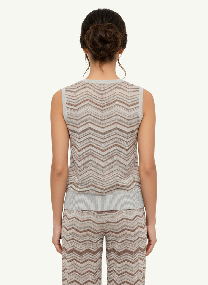 Top Corto Chevron  Donna D.Exterior-2