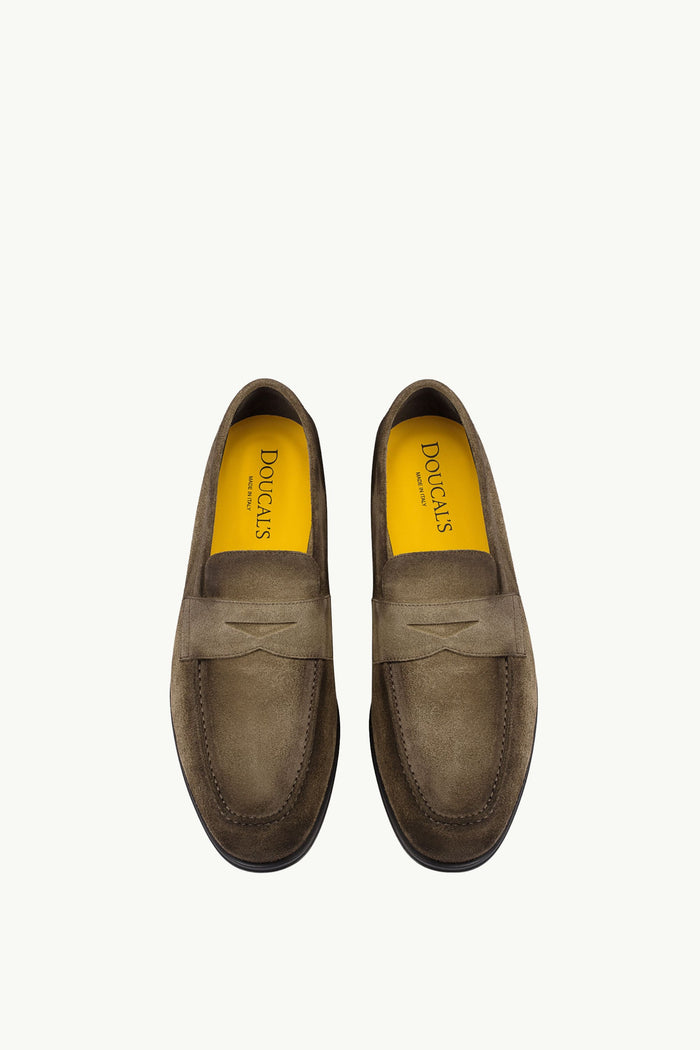 Doucal's Men's Penny Loafer Adler Juke Marrone - 3