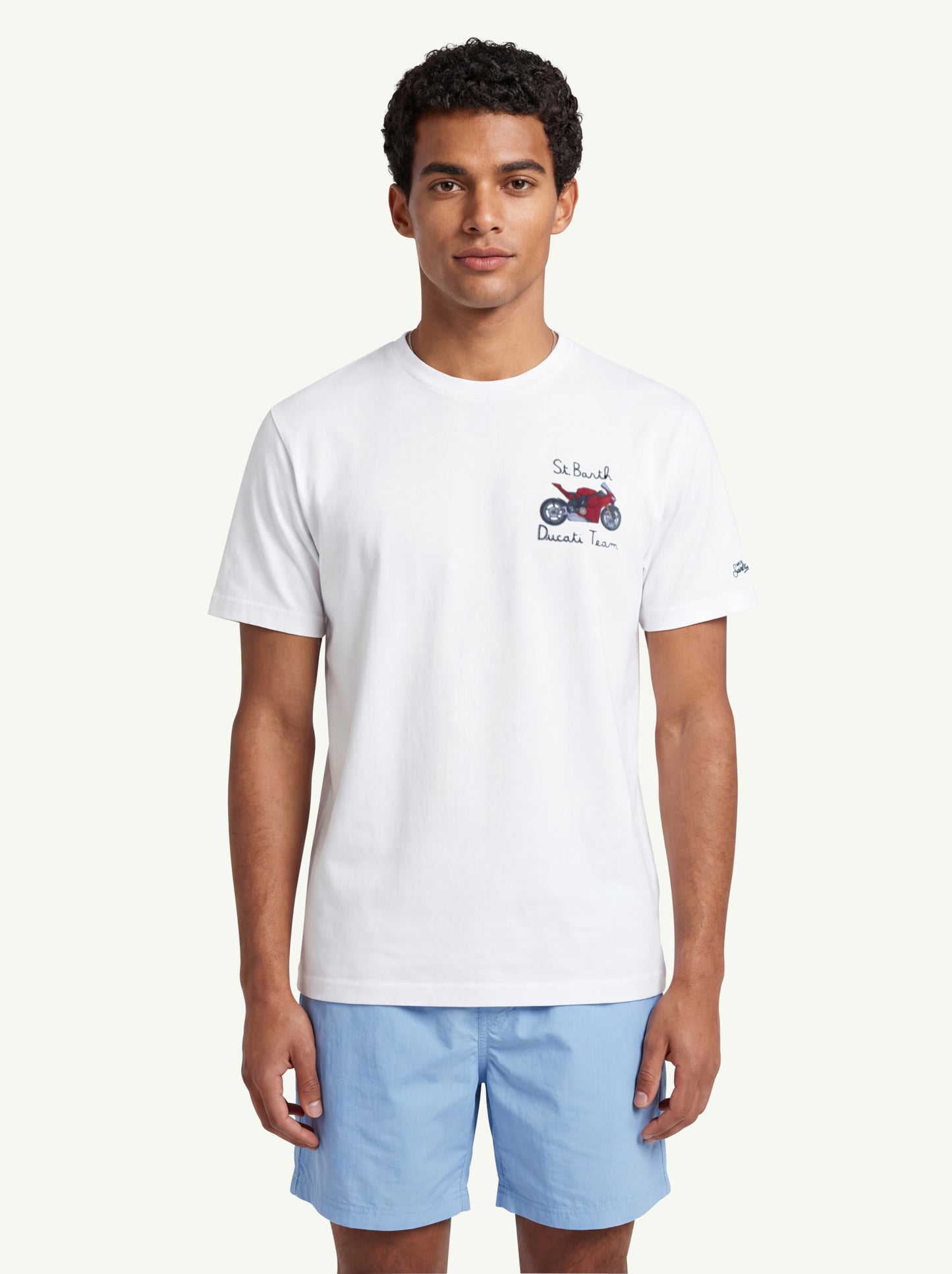  Mc2 Saint Barth T-shirt Bianco - 1