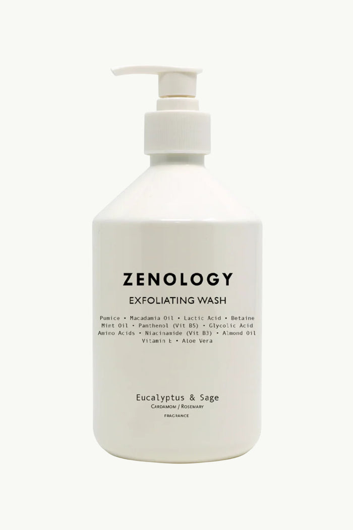 Exfolianting Wash Eucalyptus Sage Unisex Zenology
