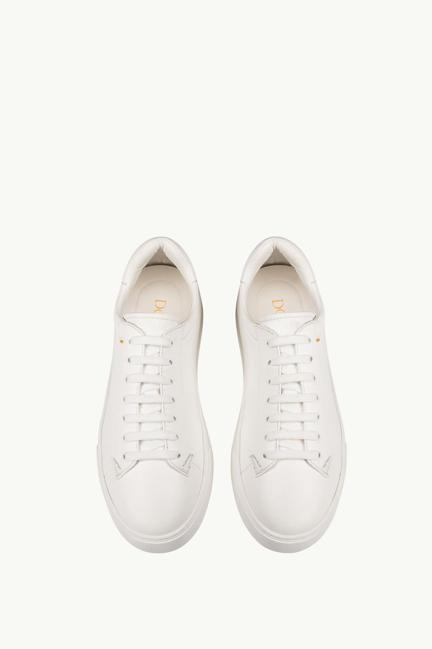  Doucal's Men's Tumble Sneakers Bianco - 3