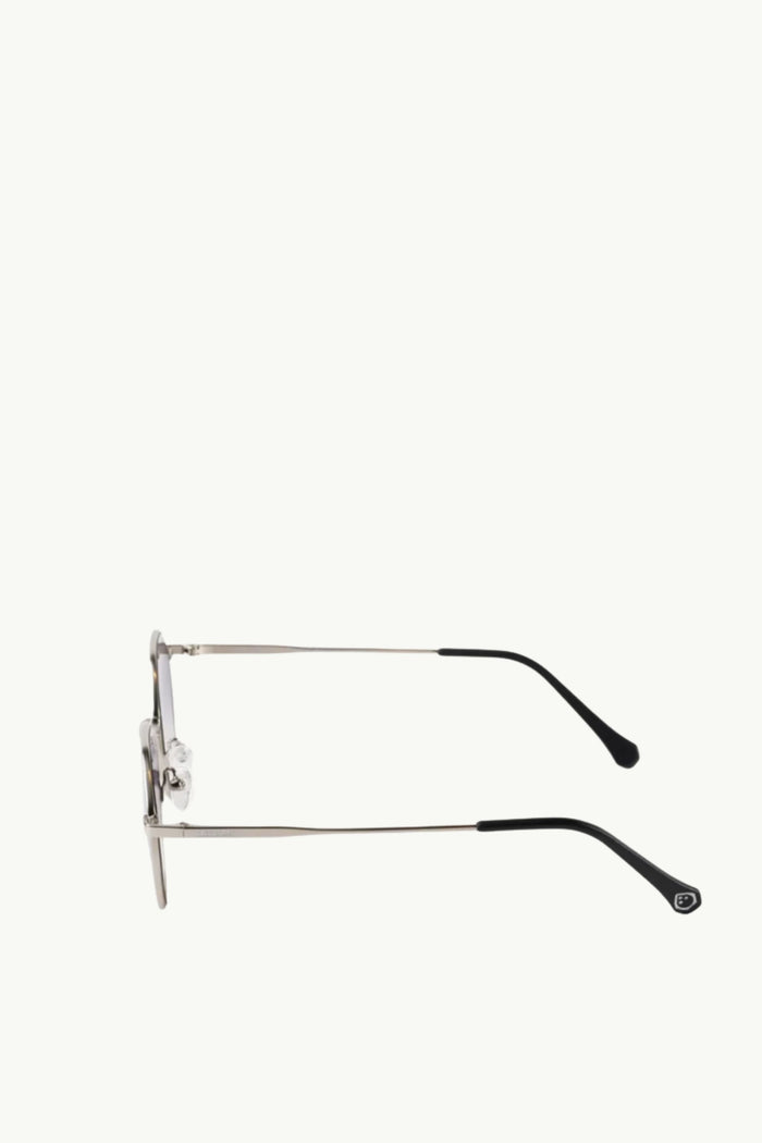  Coccosquare Occhiali Da Sole Lenti Graduate Unisex Argento - 4