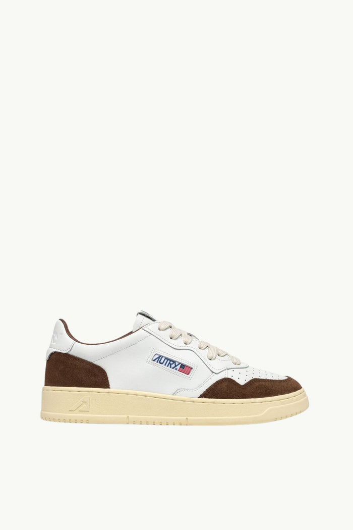 Medalist Low Man Soft Leat Suede  Uomo Autry