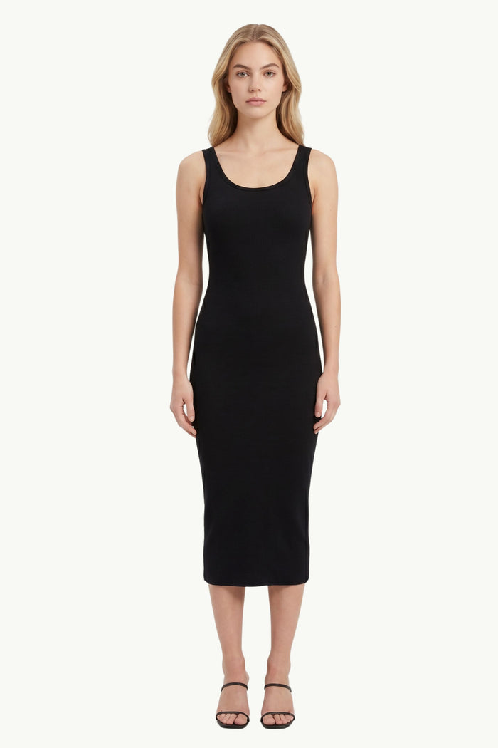 Rib Midi Dress  Donna Mc2 Saint Barth