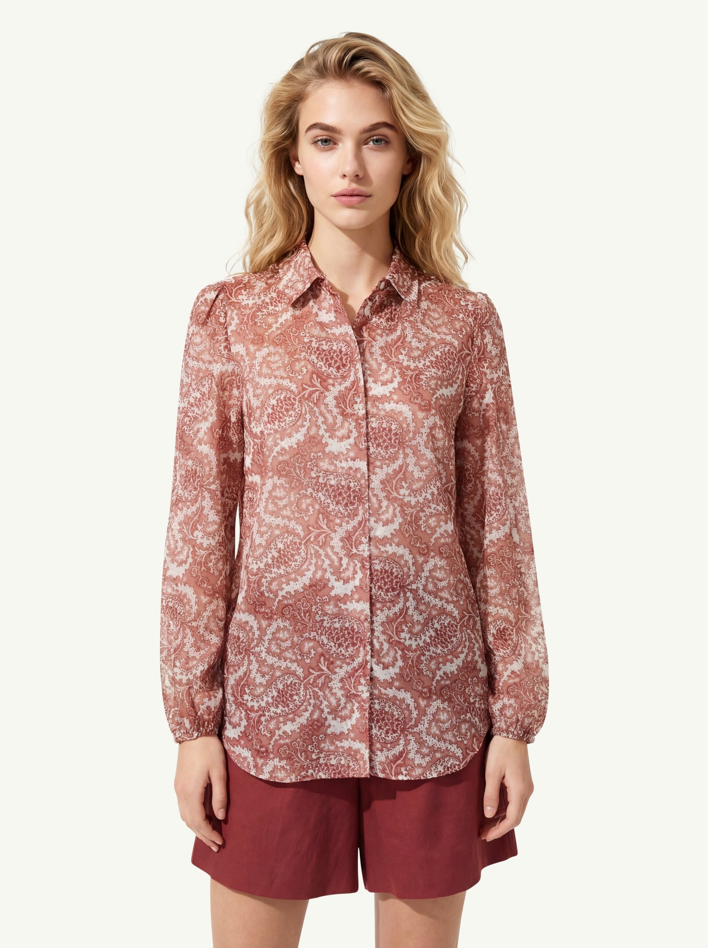  Max Mara Weekend Women's Shirt Rosso - 1