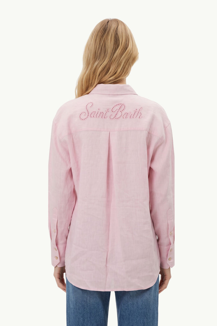 Long Sleeve Pocket Shirt  Donna Mc2 Saint Barth-2