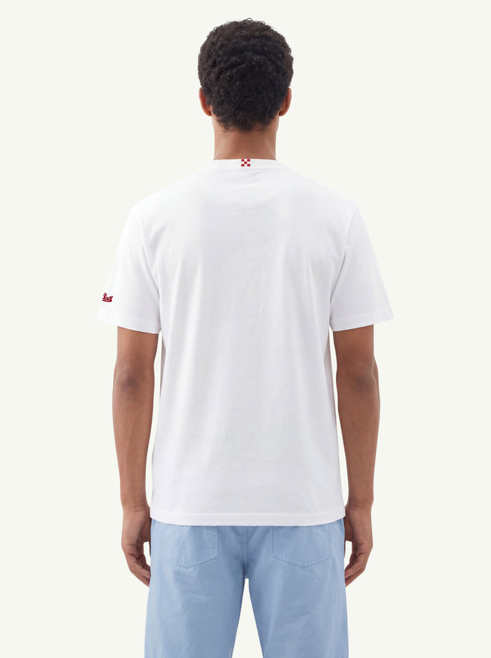 T-Shirt In Cotone  Uomo Mc2 Saint Barth-2