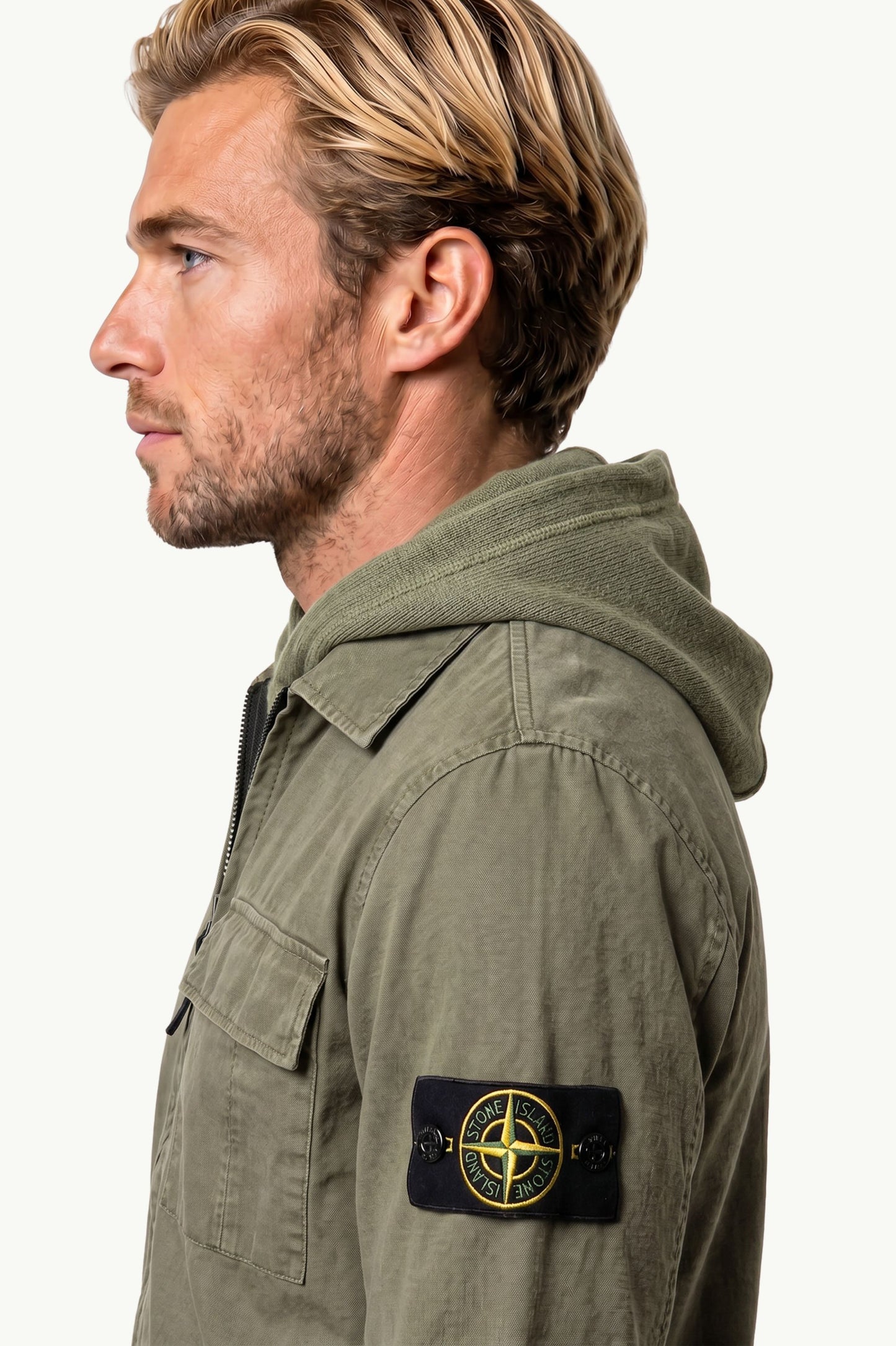  Stone Island Shirts Verde - 5