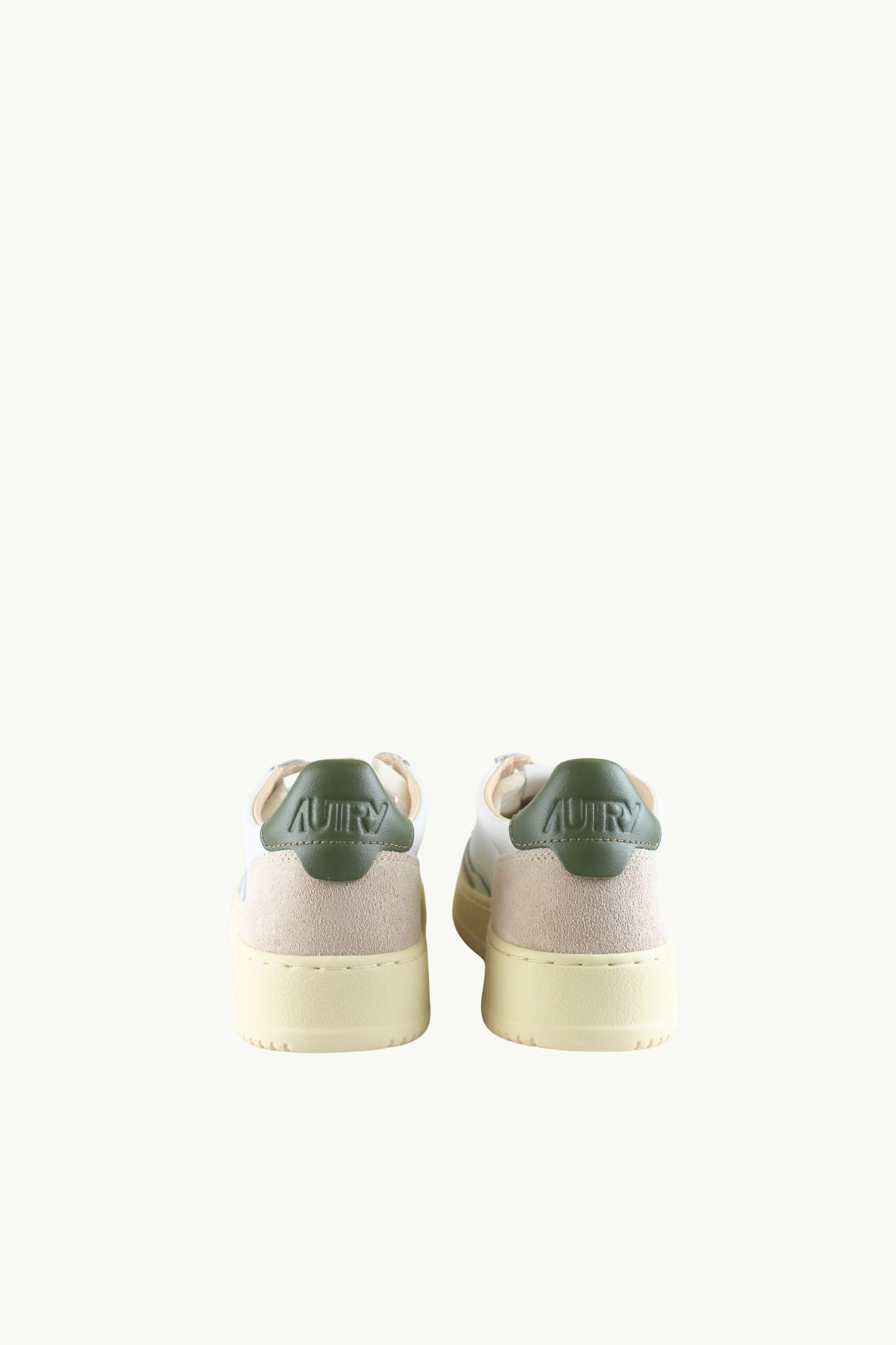  Autry Sneakers Medalist Low Man Leat Suede Bianco - 3
