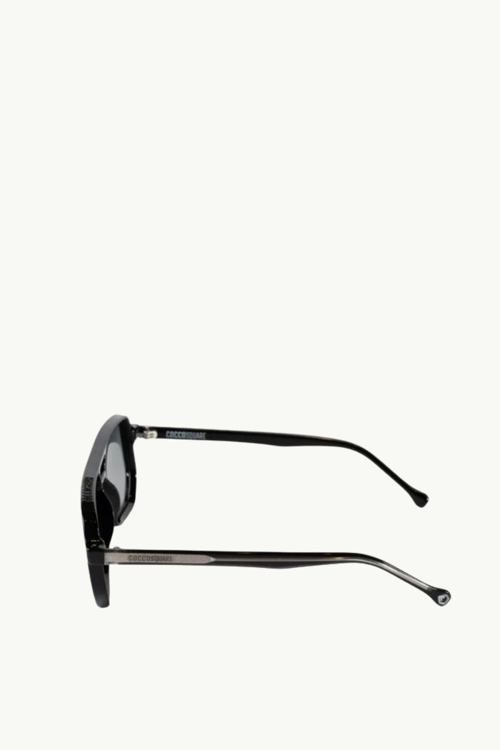  Coccosquare Unisex Polarized Sunglasses Nero - 3