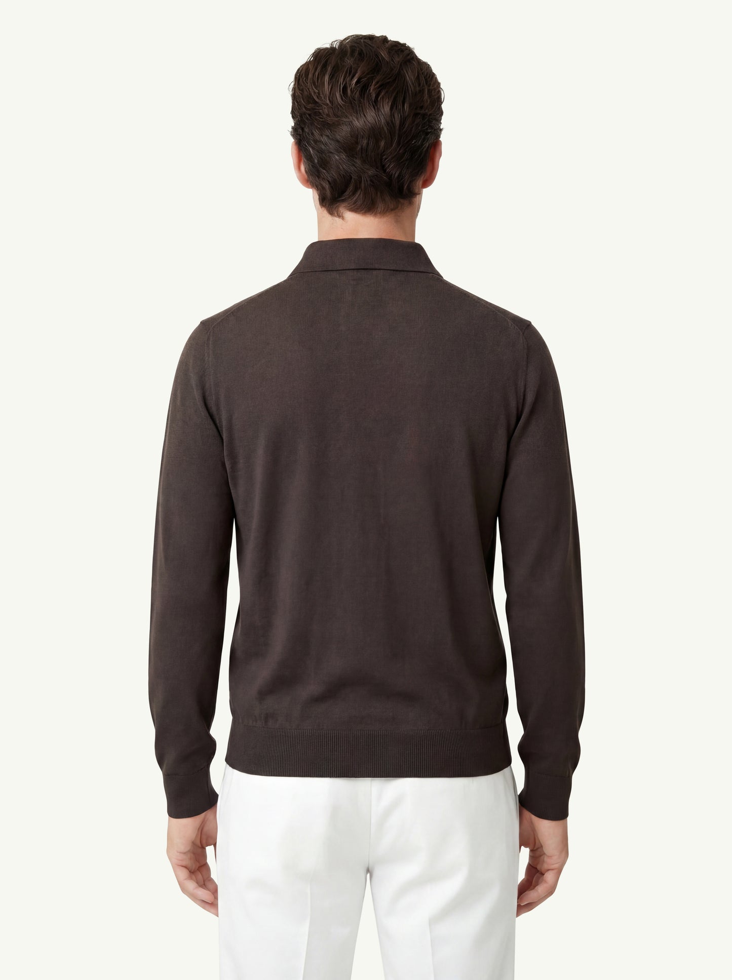  Dote Polo Ml Paramontura Marrone - 4