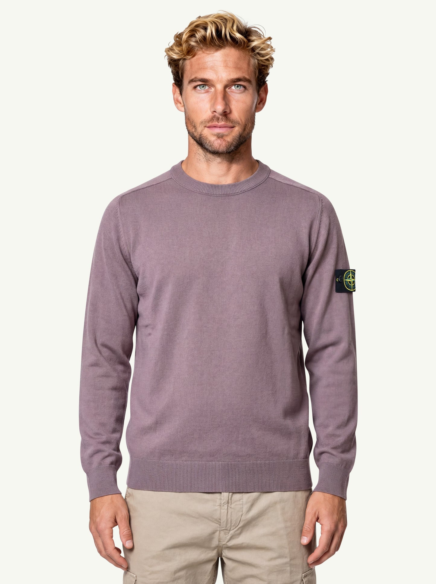  Stone Island Crew Neck Viola - 1