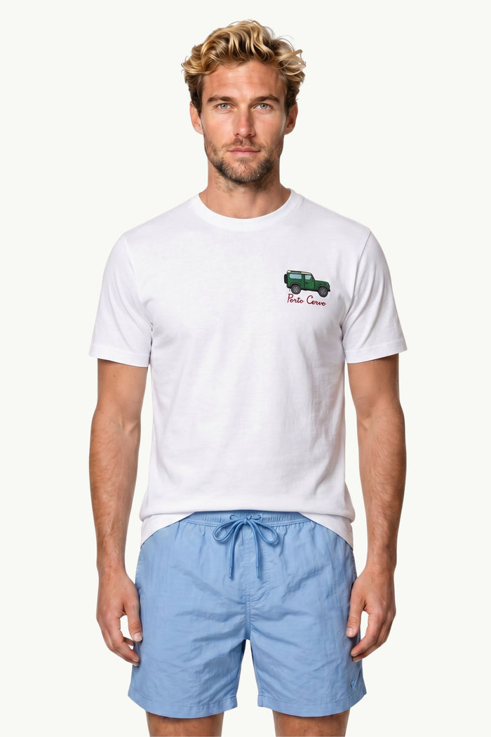 T-Shirt In Cotone  Uomo Mc2 Saint Barth
