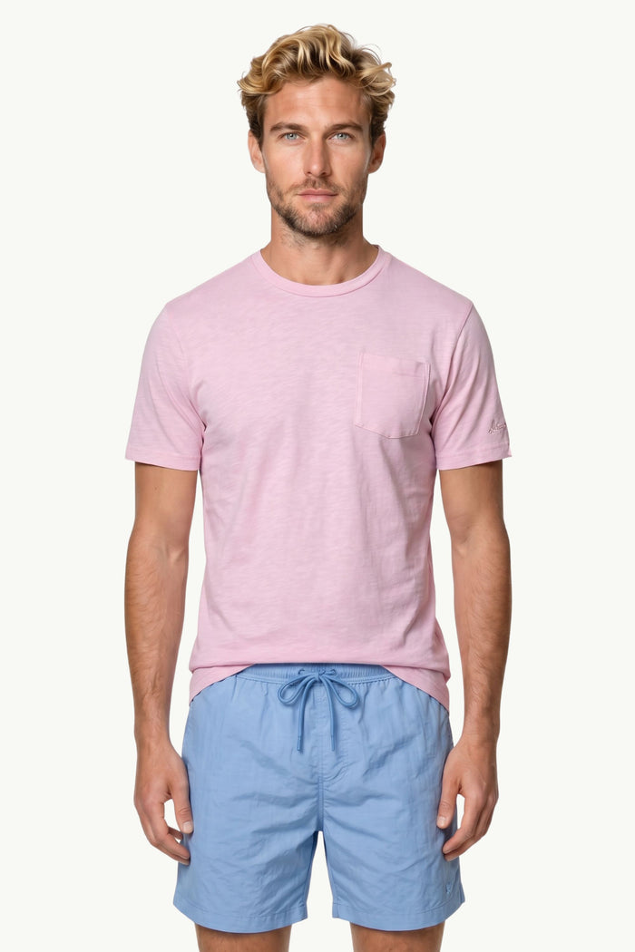T-Shirt In Cotone  Uomo Mc2 Saint Barth