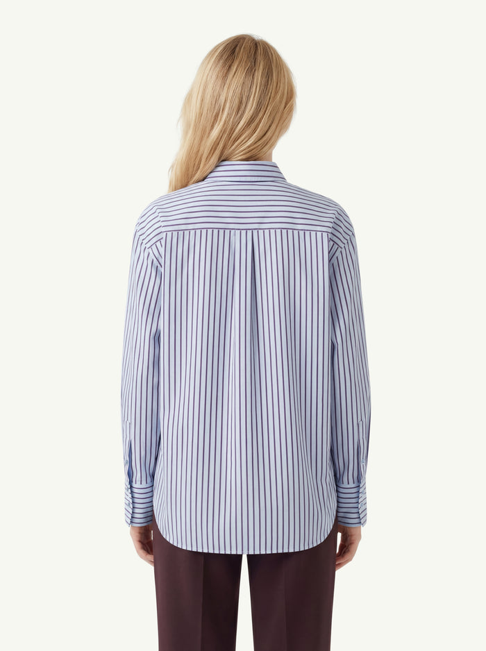 Camicia Popeline Righe   Donna Federica Tosi-2
