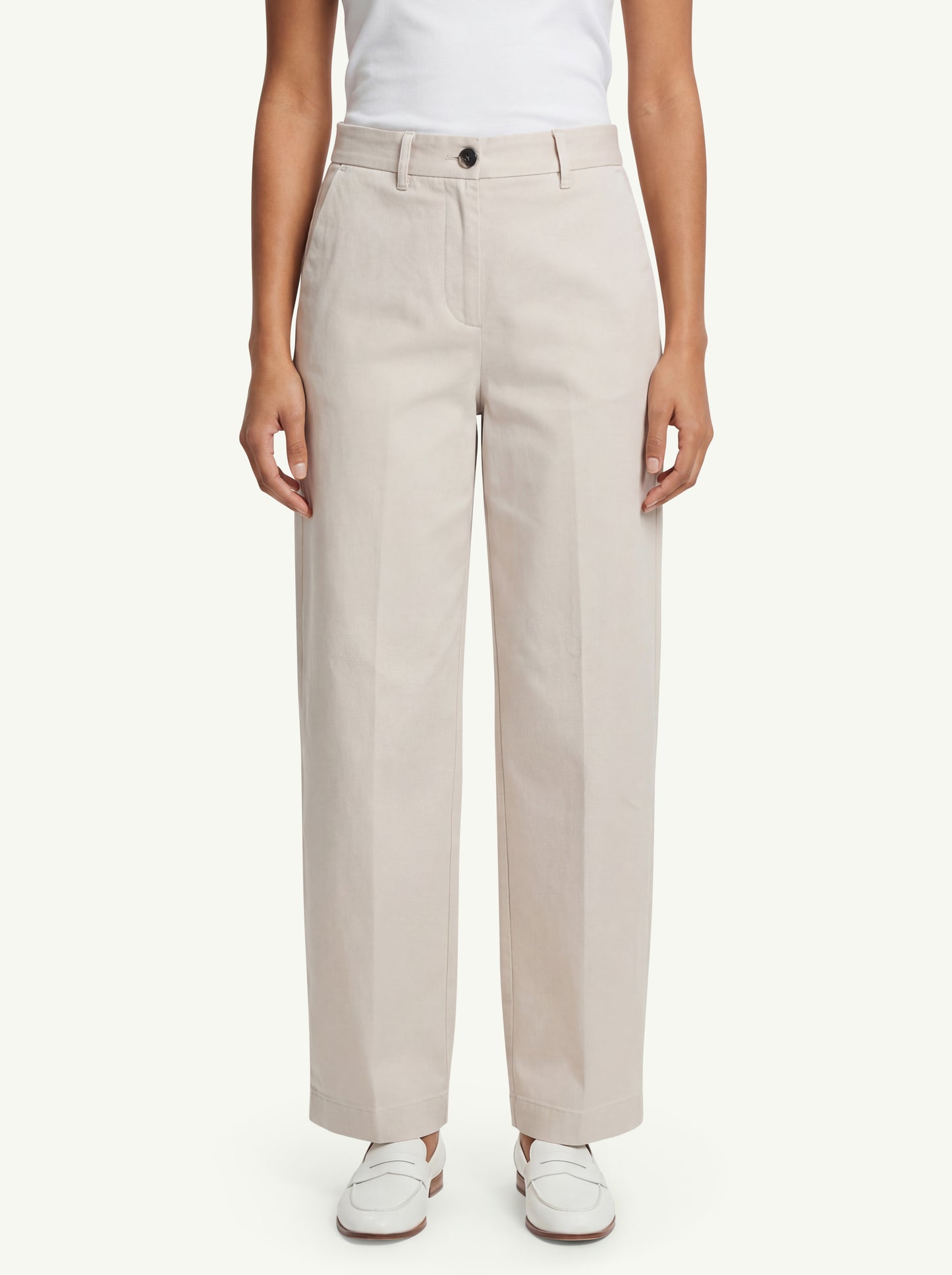  Nine In The Morning Pantalone Carrot Slim Beige - 1