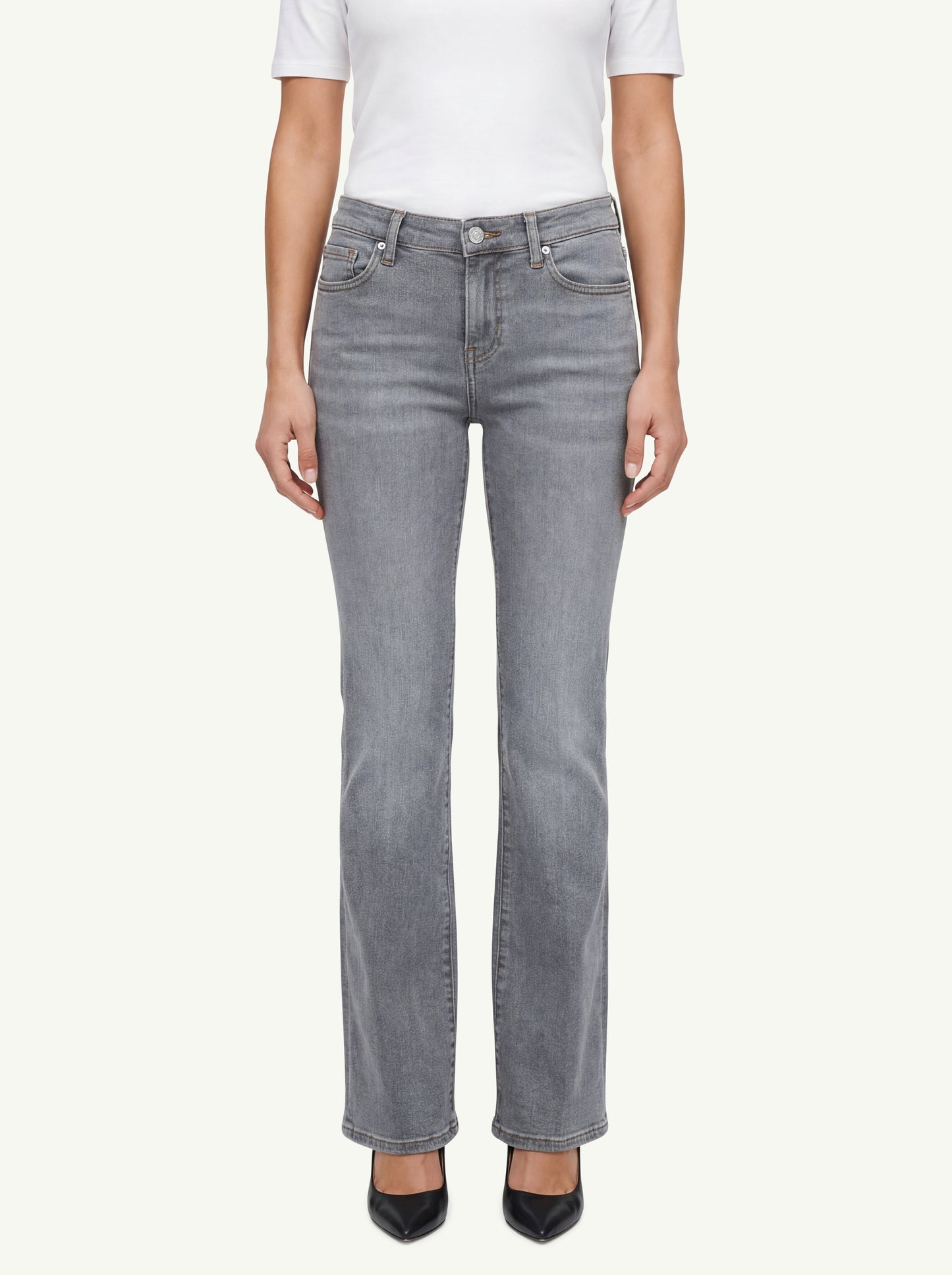  7 For All Mankind Jeans Dojo Riverstone Grigio - 1