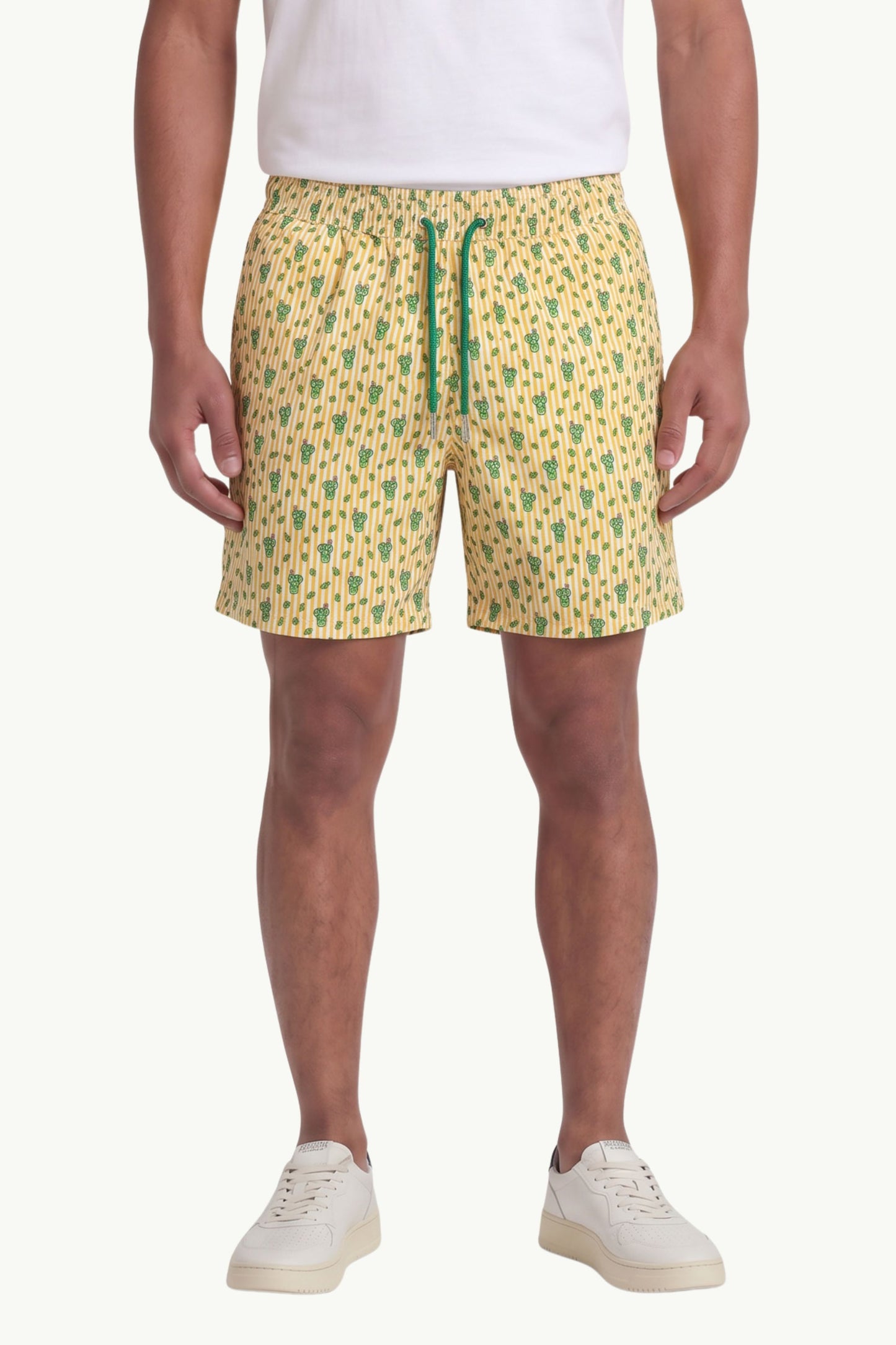  Mc2 Saint Barth Men's Ultralight Stretch Swim Trunks Giallo - 1