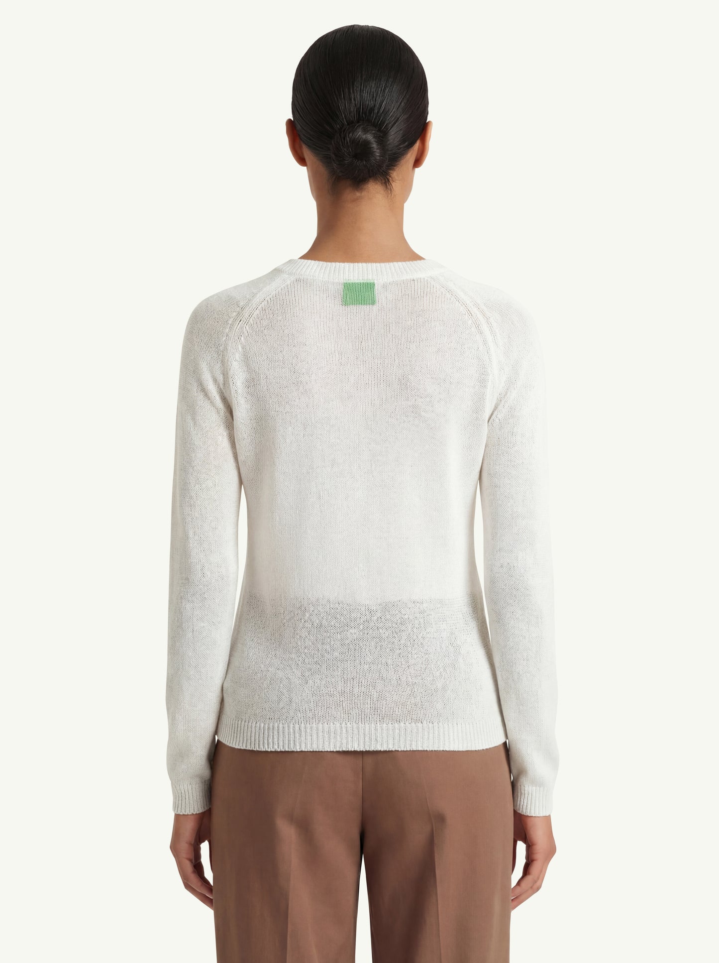  Be You Round Neck Women Bianco - 2