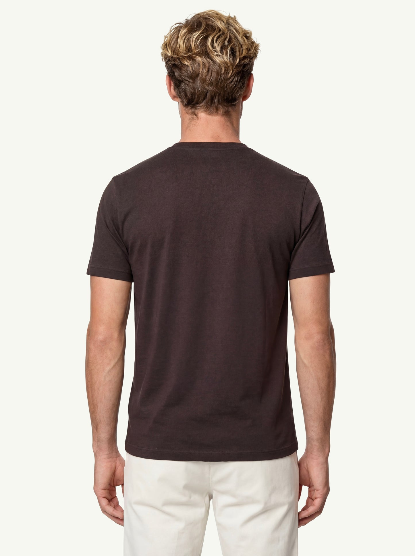  Zanone T-shirt Mc Marrone - 2