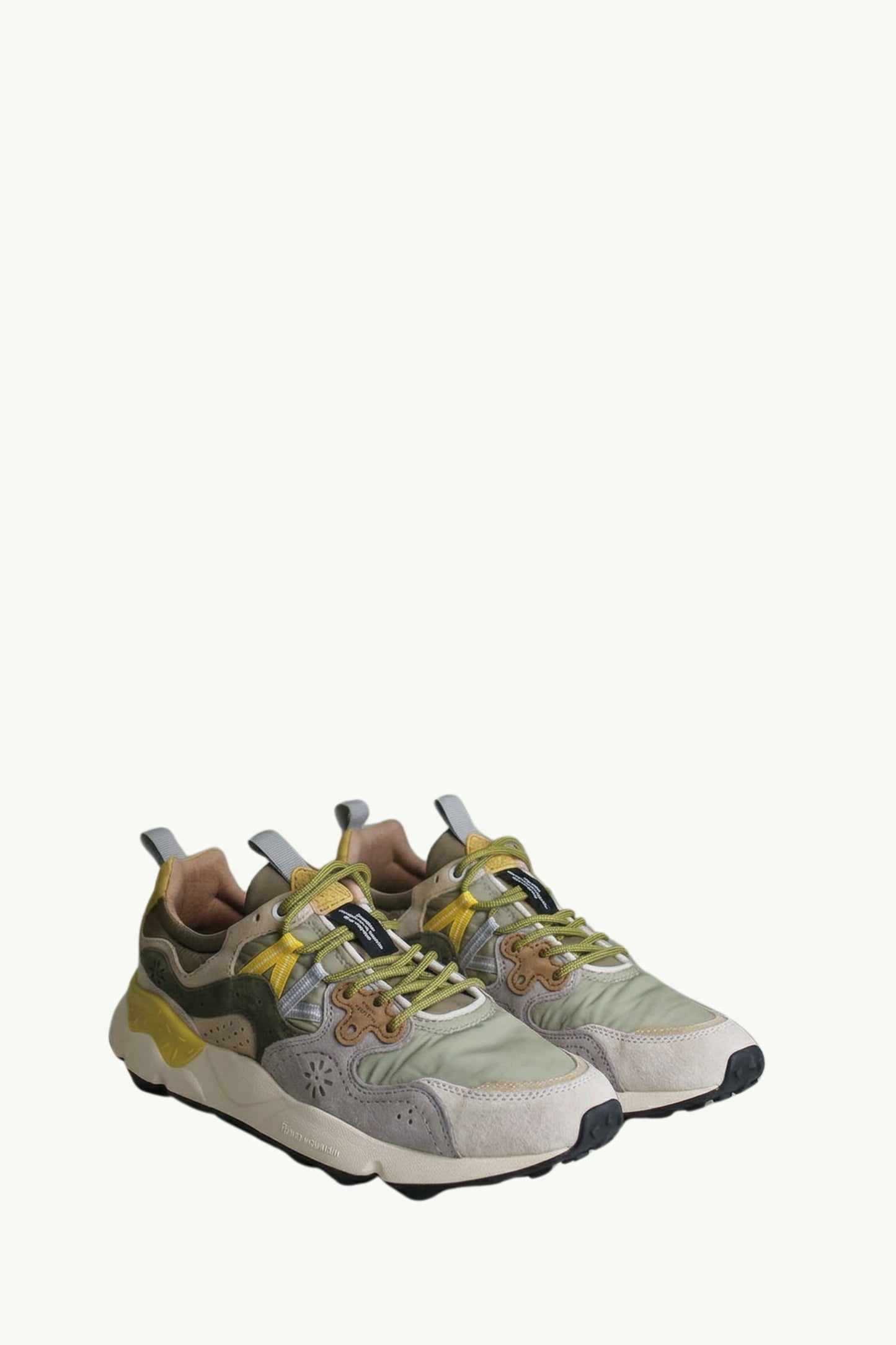  Flower Mountain Sneakers Suede Nyalon Multicolor - 2