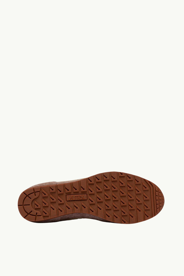  Autry Windspin Low Wom Suede Leat Marrone - 5