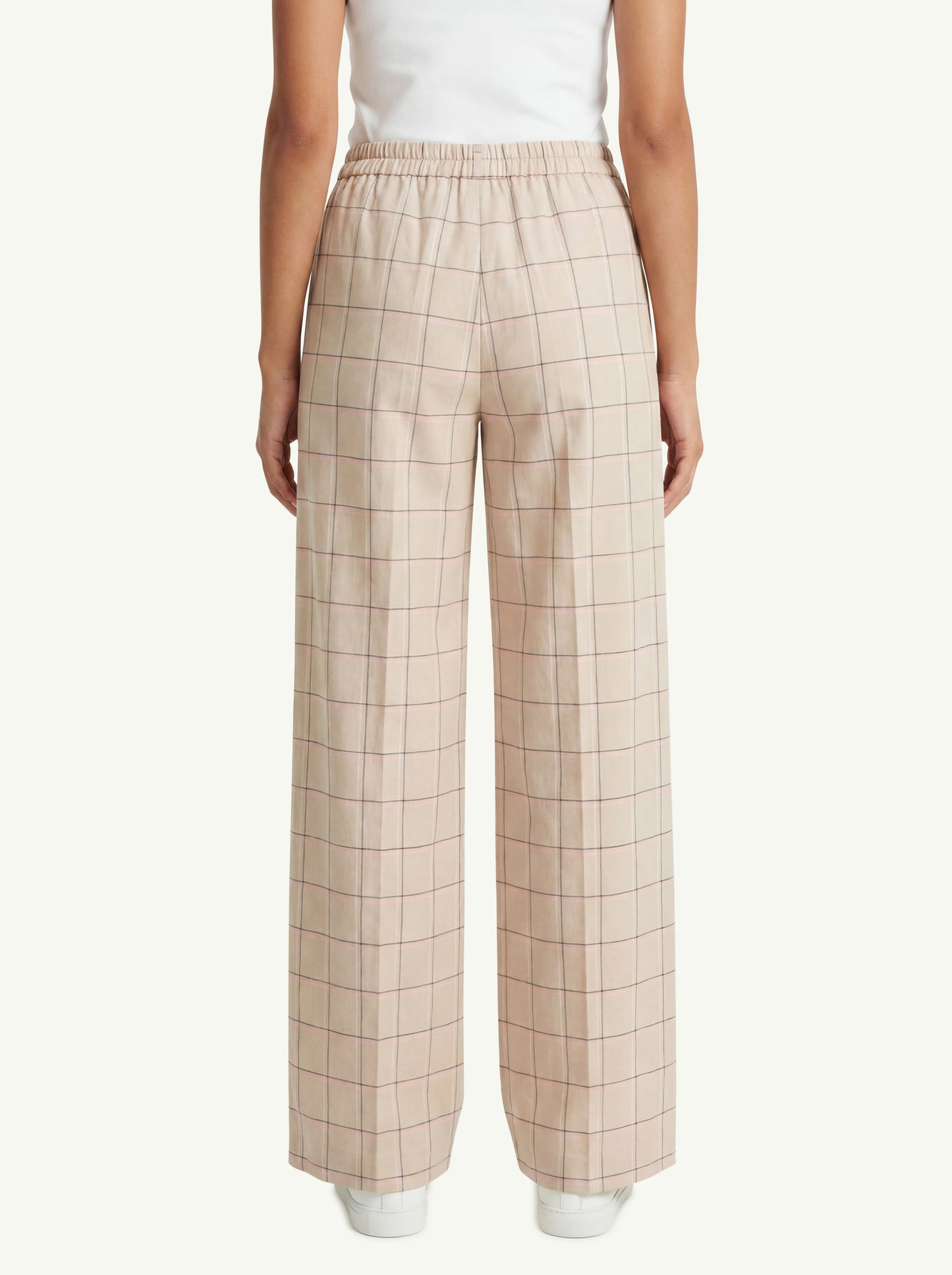  Forte_forte Pantalone Elastico Loose Tartan - 2
