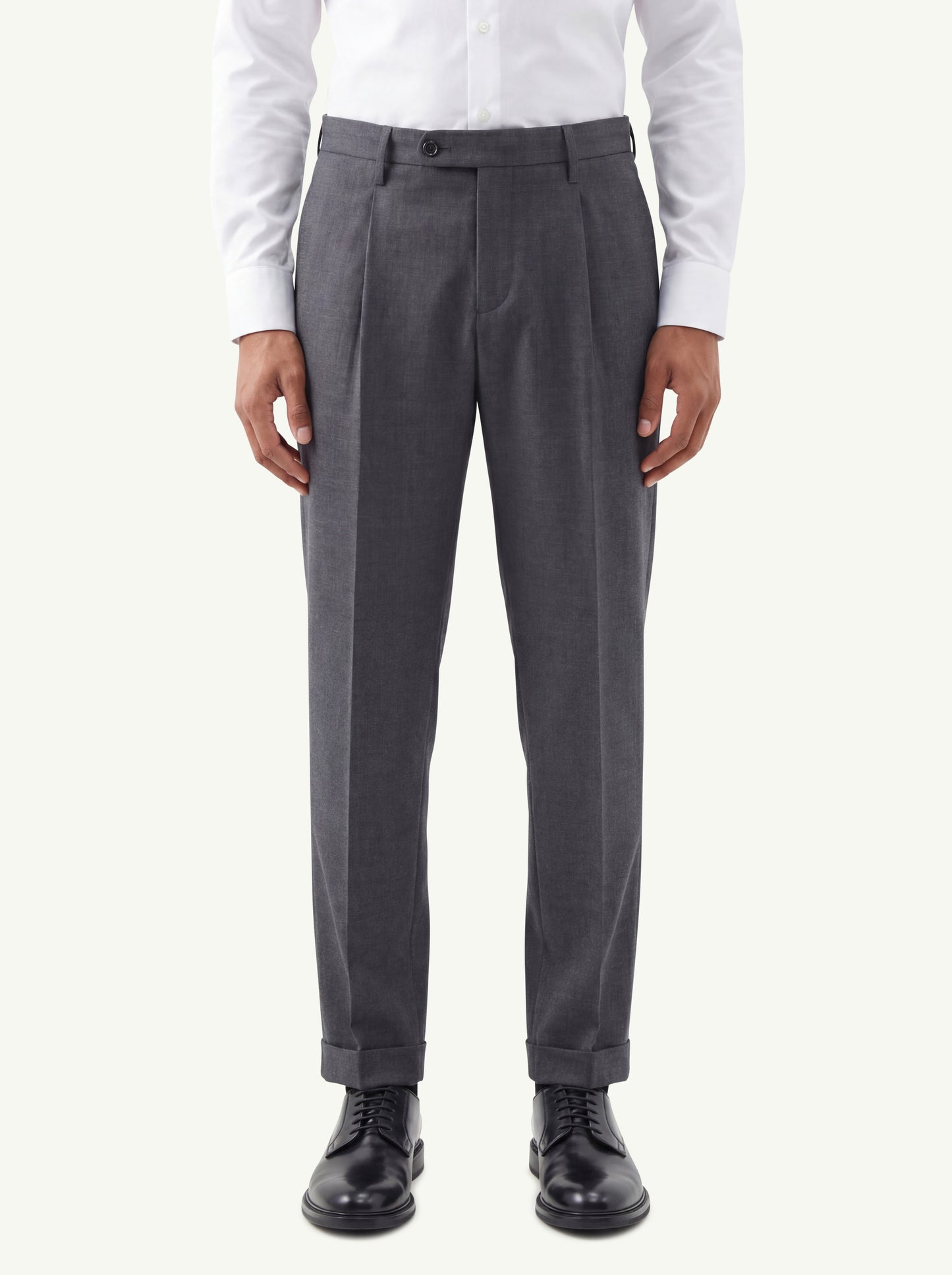  Nine In The Morning Pantalone Ethan Belt Grigio - 1