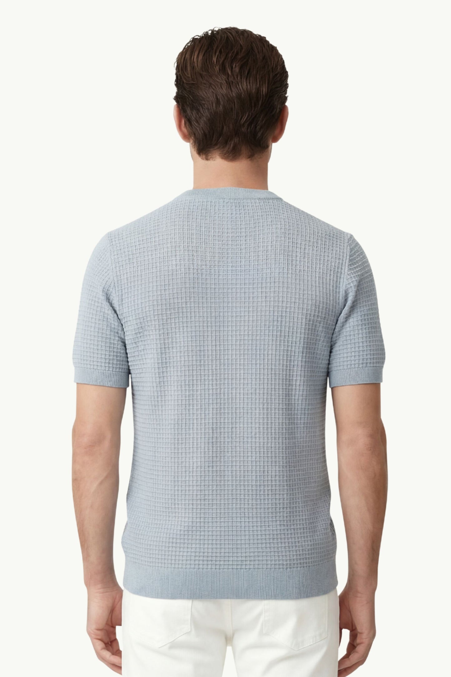  Dote T-shirt P. Rejilla Cotsilk Mm Azzurro - 2