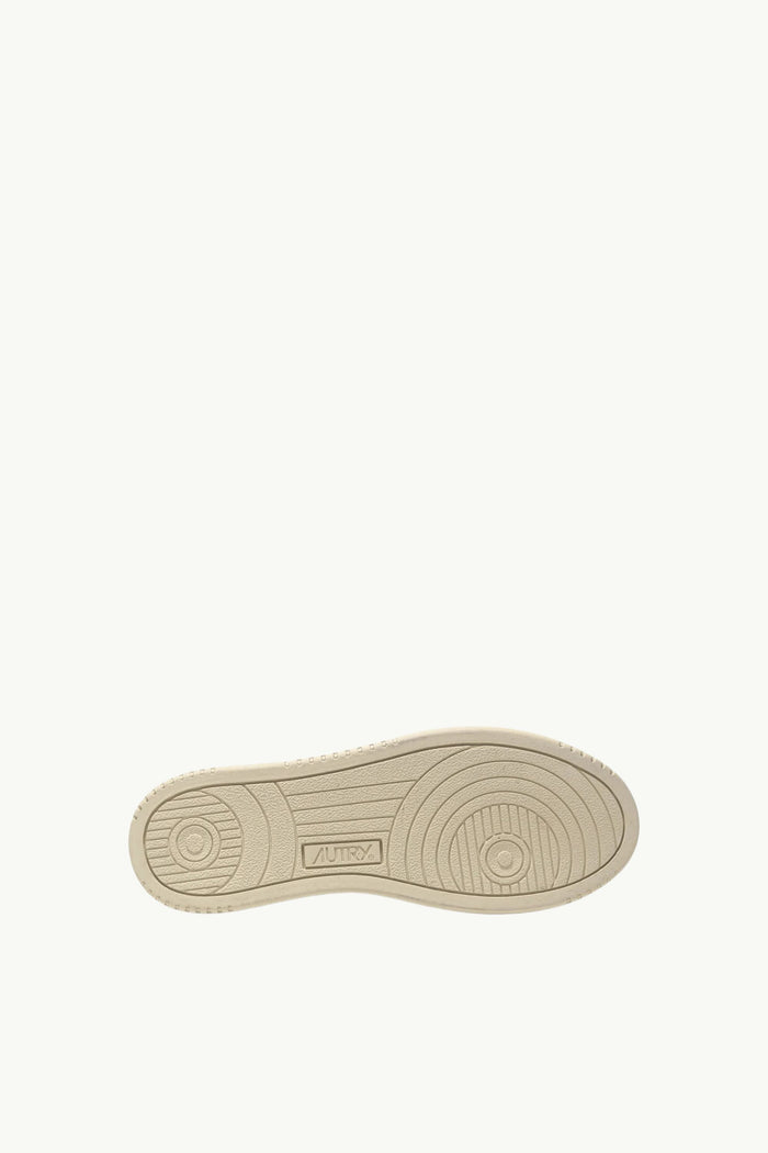  Autry Sneakers Medalist Low Man Leat Suede Bianco - 5