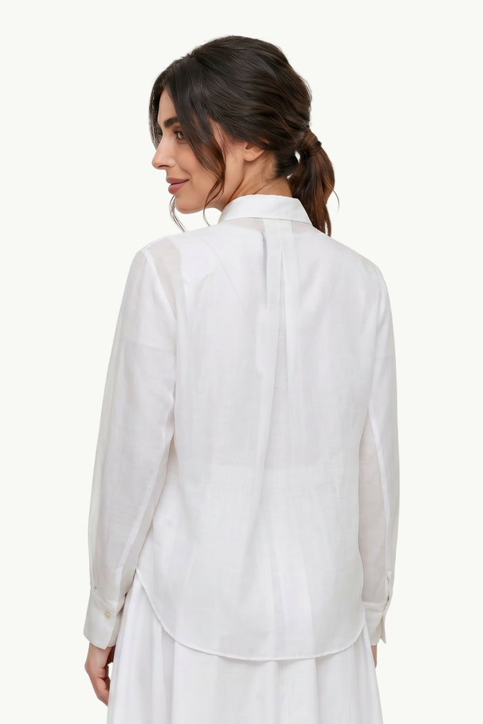 Camicia Maschile Voile Cotone Seta  Donna Forte_Forte-2